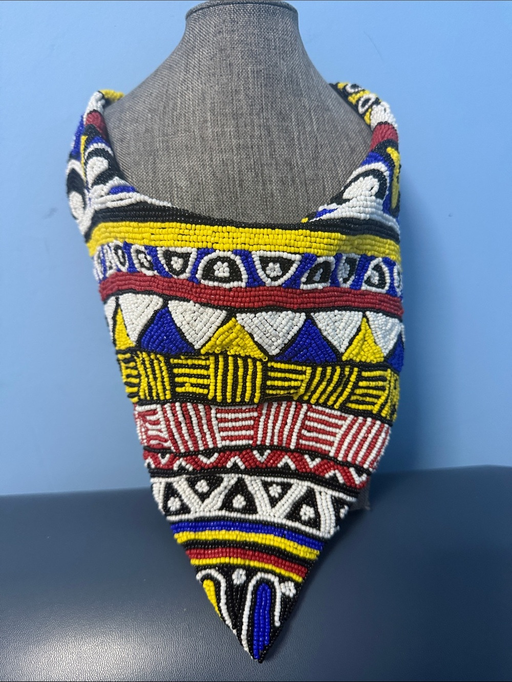 Sassy Jones Sherrie Handcrafted Beaded Statement Necklace